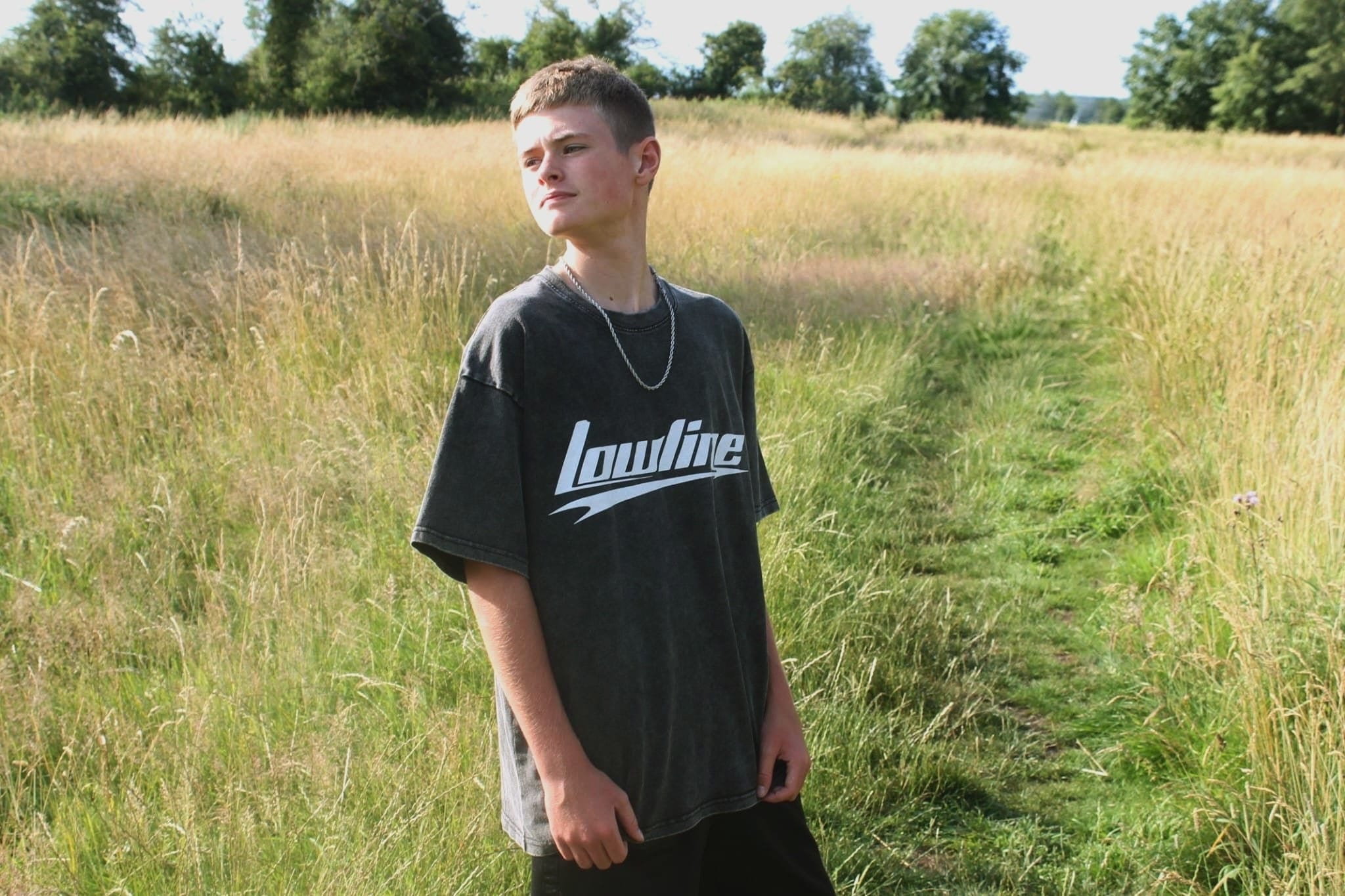 Casual lowline shirt